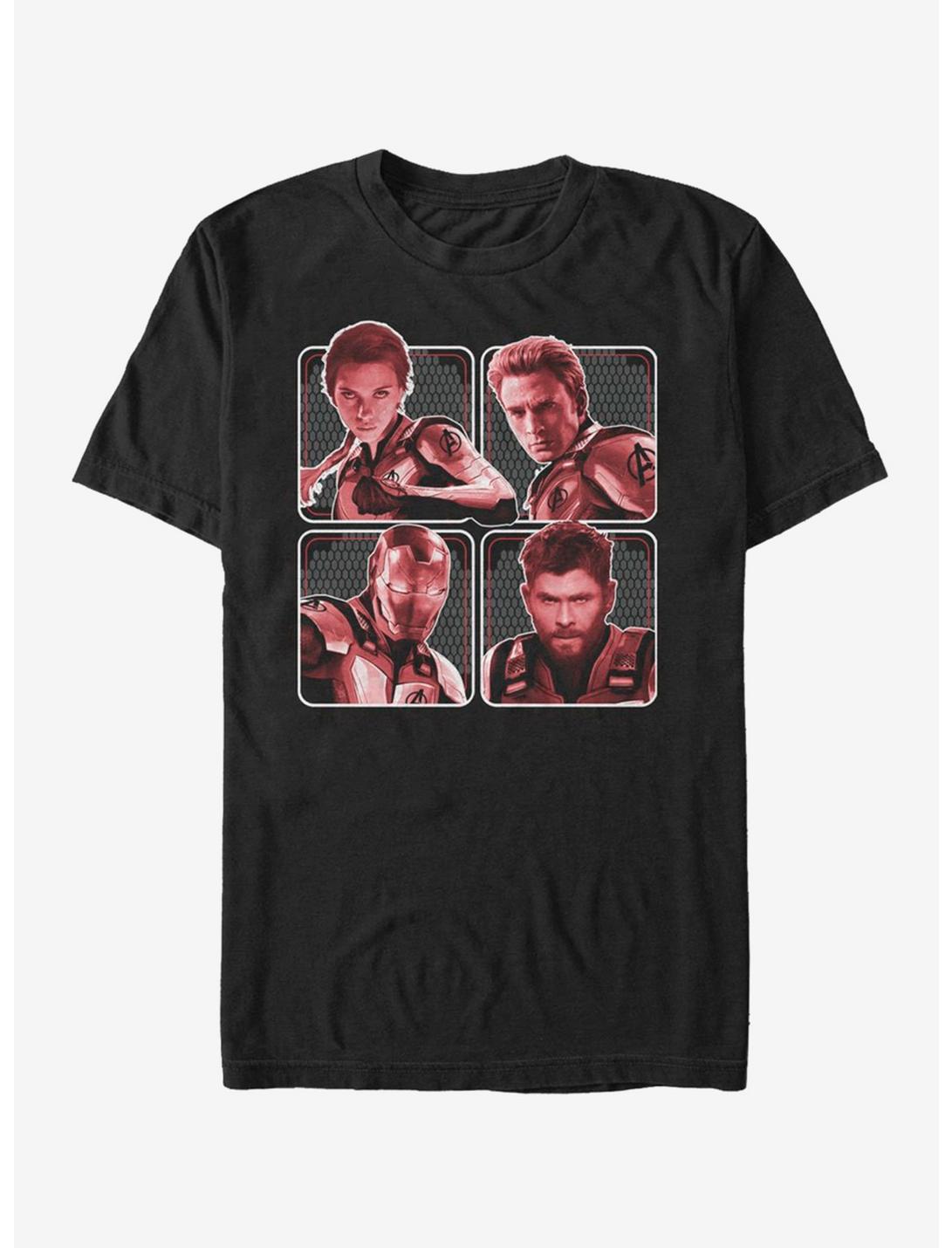 Marvel Avengers Endgame Hero Box Up T-Shirt
