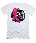 12 Dig for Cure Ribbon Volleyball Breast Cancer Natalie Lidford T-Shirt
