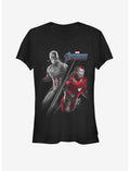 Marvel Avengers Endgame Cap Ironman Girls T-Shirt