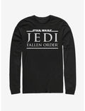 Star Wars Jedi Fallen Order Logo Long-Sleeve T-Shirt