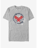 Marvel Avengers: Endgame War Machine Spray Logo T-Shirt