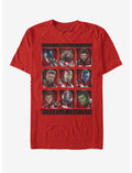 Marvel Avengers: Endgame Mightiest Heroes Stack T-Shirt