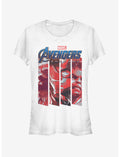 Marvel Avengers: Endgame Four Strong Girls White T-Shirt