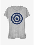 Marvel Avengers: Endgame Shield Inspiration Girls Heathered T-Shirt
