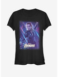Marvel Avengers: Endgame Space Black Widow Girls T-Shirt
