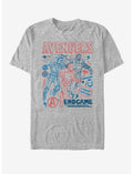 Marvel Avengers: Endgame Earths Mightiest Doodles T-Shirt