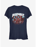 Marvel Avengers: Endgame Assemble The Heroes Girls T-Shirt