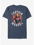 Marvel Avengers: Endgame Captain Marvel Burst T-Shirt
