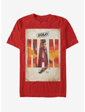 Star Wars Solo Western Poster T-Shirt