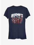 Marvel Avengers Heroes Assemble Girls T-Shirt