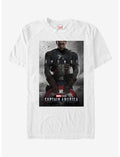 Marvel Captain America First Avenger Poster T-Shirt