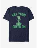 Marvel Guardians Of The Galaxy Groot Green T-Shirt