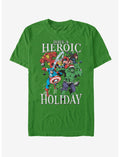 Marvel Avengers Heroic Family Holiday T-Shirt
