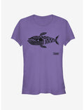 Nintendo The Legend of Zelda: Link's Awakening Wale Glyph Girls T-Shirt