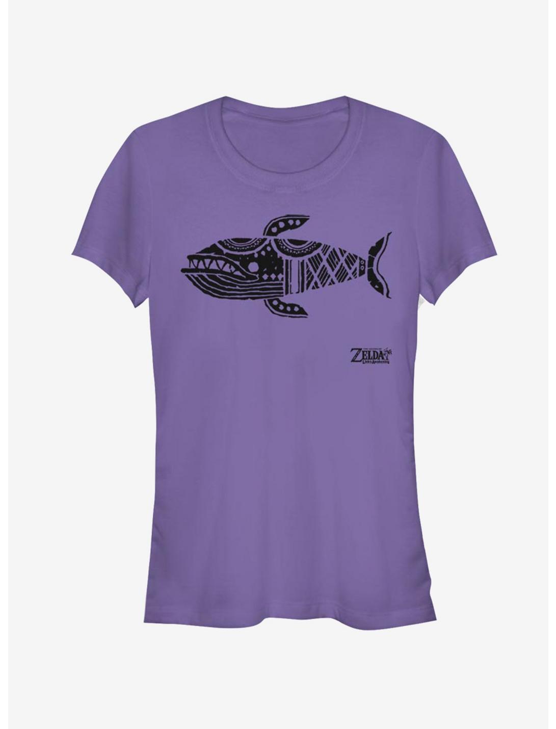 Nintendo The Legend of Zelda: Link's Awakening Wale Glyph Girls T-Shirt
