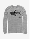 Nintendo The Legend of Zelda: Link's Awakening Whale Glyph Long-Sleeve T-Shirt