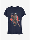 Star Wars The Mandalorian Mandalorian Sunrise Girls T-Shirt