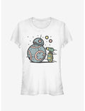Star Wars Episode IX The Rise Of Skywalker Droid Team Girls T-Shirt