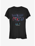 Star Wars Jedi: Fallen Order Retro Robot Girls T-Shirt
