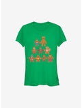 Marvel Avengers Cookie Tree Holiday Girls T-Shirt