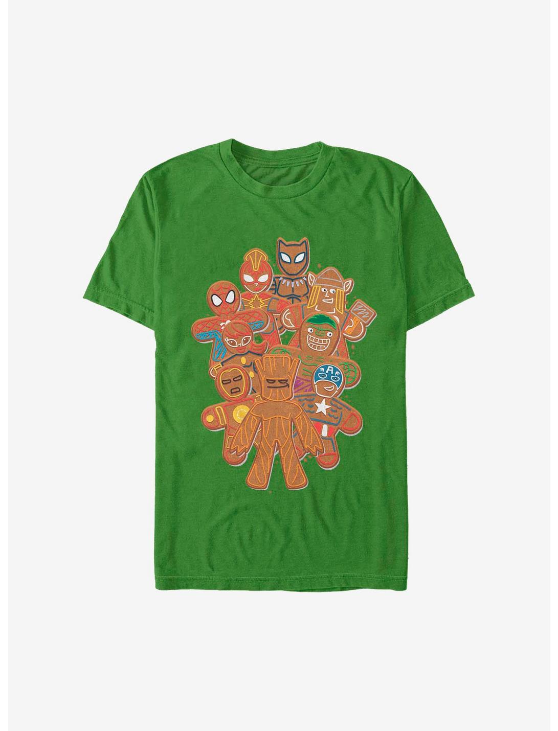 Marvel Avengers Cookie Group Holiday T-Shirt