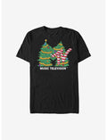 MTV Christmas Tree Logo T-Shirt