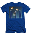13 Illuminated Cricket Wicket Stumps Allan Swart T-Shirt