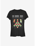 Super Mario Koopa Tree Holiday Girls T-Shirt