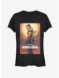 Star Wars The Mandalorian Cara Dune Poster Girls T-Shirt