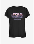The Mandalorian The Child Logo Fill Girls T-Shirt