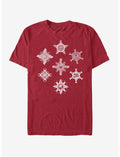 Marvel Avengers Power Snow Flakes T-Shirt
