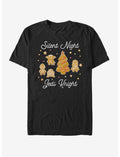 Star Wars Silent Night Jedi Knight Gingerbread T-Shirt