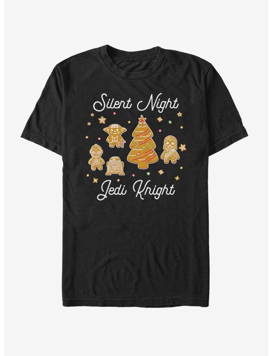 Star Wars Silent Night Jedi Knight Gingerbread T-Shirt