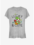 Nintendo Super Mario Lucky And Cute Yoshi Girls T-Shirt