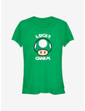 Nintendo Mario Lucky Mushroom Girls T-Shirt