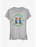 Nintendo Mario Wear Green Girls T-Shirt