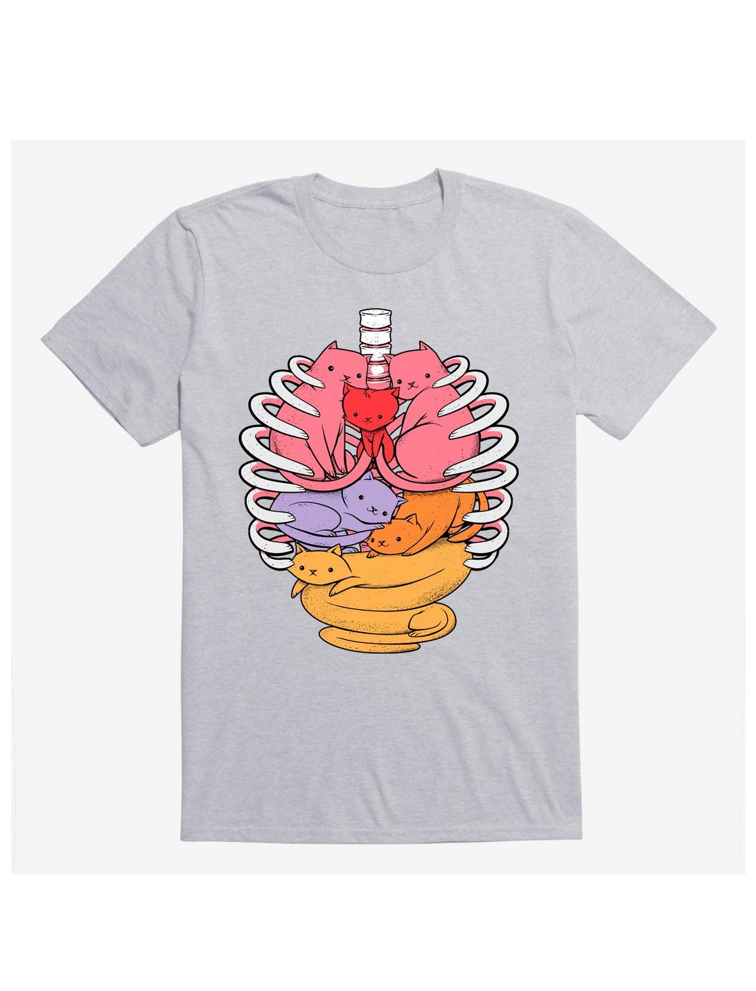 Anatomicat Anatomy Cat Sport Grey T-Shirt