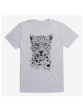 Lovely Leopard Hearts Sport Grey T-Shirt