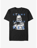 Star Wars The Clone Wars Clone Captain Rex Text T-Shirt