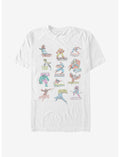 Marvel Avengers Character Chart T-Shirt