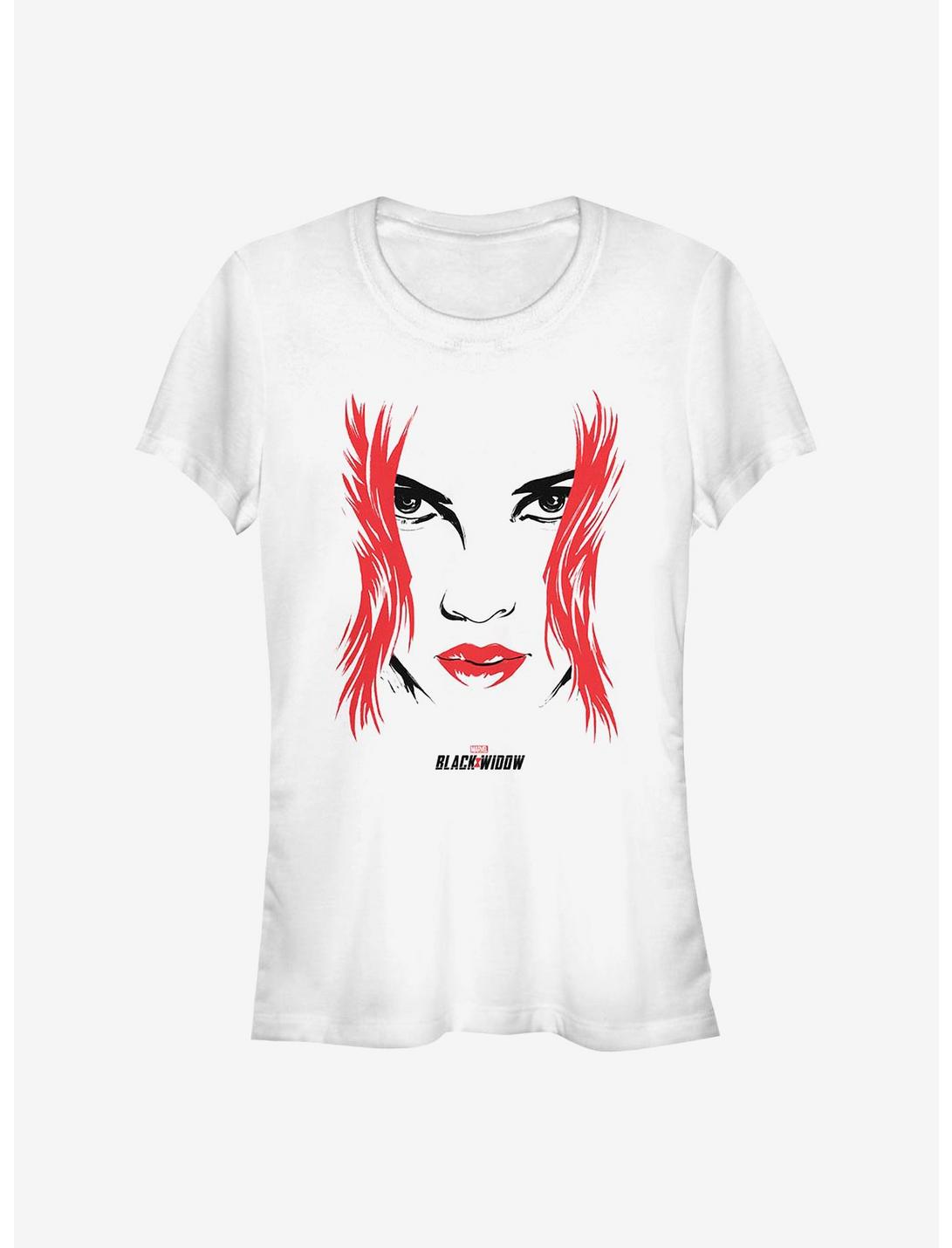 Marvel Black Widow Widow Face Girls T-Shirt