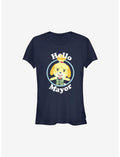 Nintendo Animal Crossing Isabelle Hello Mayor And Quit Girls T-Shirt