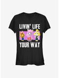Nintendo Animal Crossing Living Life Girls T-Shirt