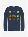 Nintendo Animal Crossing Items Long-Sleeve T-Shirt