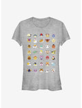 Nintendo Animal Crossing Character Heads Girls T-Shirt