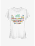 Animal Crossing: New Horizons Table Of Villagers Girls T-Shirt