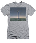 14 Illuminated Cricket Wicket Stumps Allan Swart T-Shirt