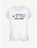 Star Wars Faces Girls T-Shirt