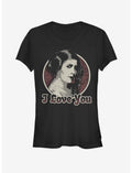 Star Wars Leia Loves Han Girls T-Shirt