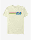 Star Wars Star Wars Logo Multi Stripe Spot T-Shirt